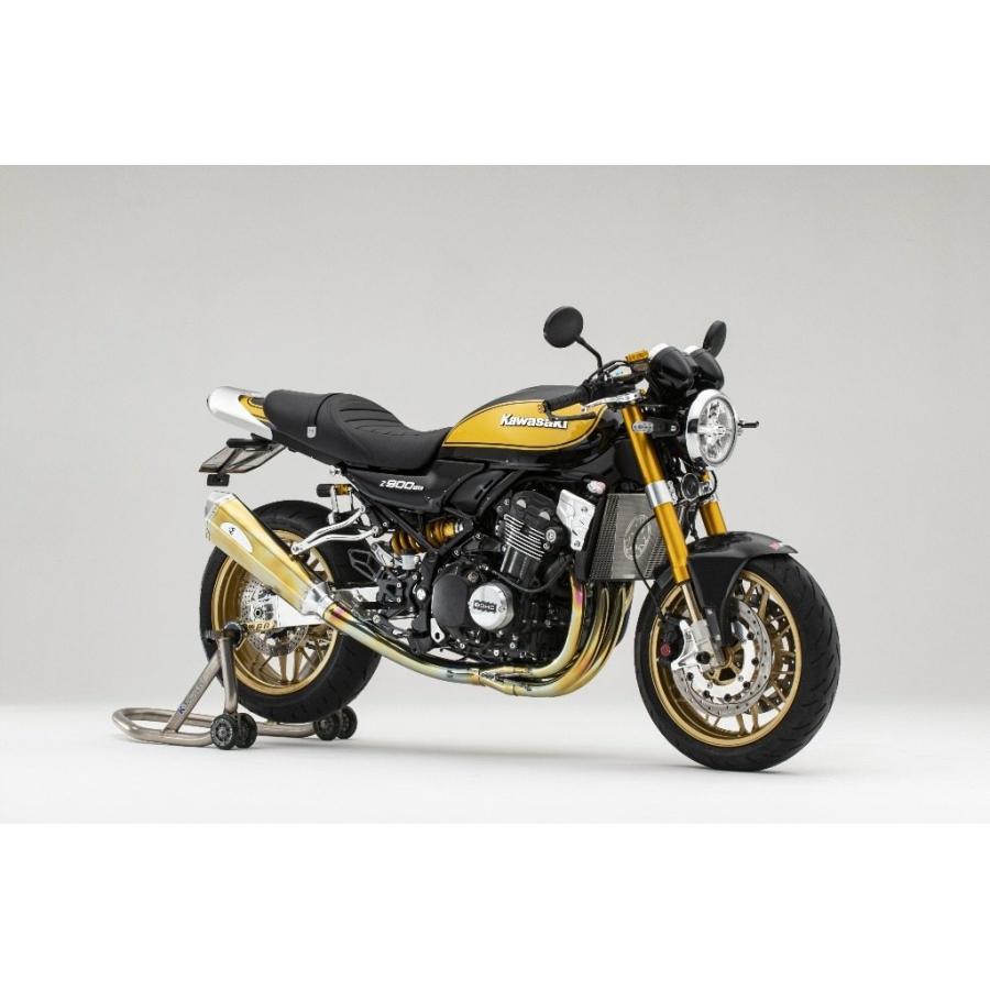 K-FACTORY（ケイファクトリー） CLR-RG＋ チタンフルエキゾースト ヘキサゴンサイレンサー Z900RS CAFE ...