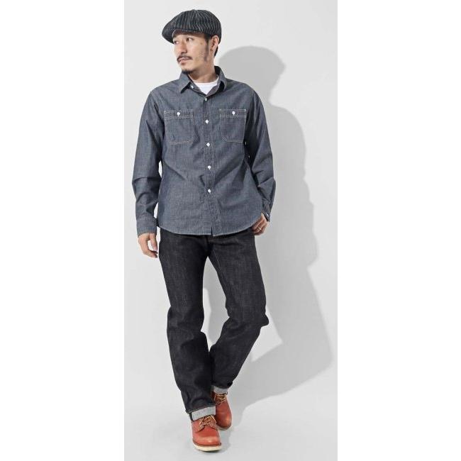 児島ジーンズ 23oz ヴィンテージ ストレートデニム サイズ：40インチ