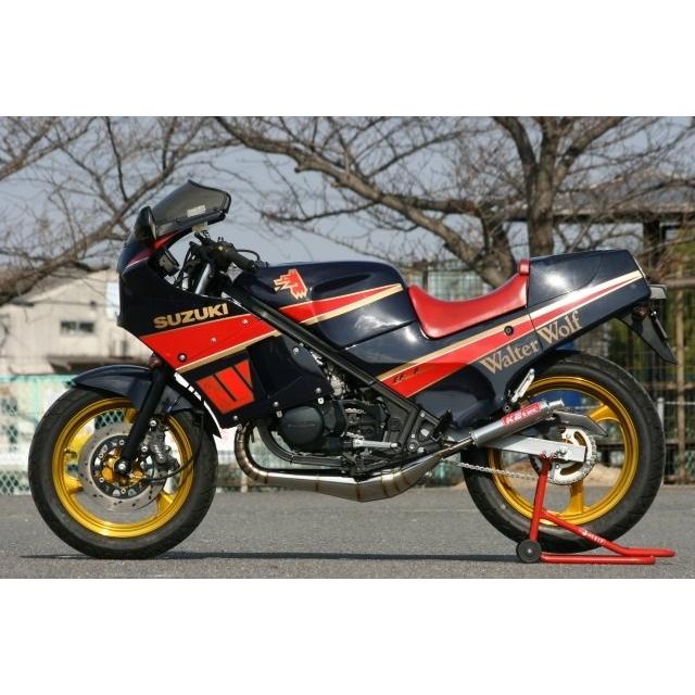 K2TEC ケイツーテック チャンバー TYPE-2 タイプ：鏡面ステンレス RG250Γ SUZUKI スズキ マフラー_3
