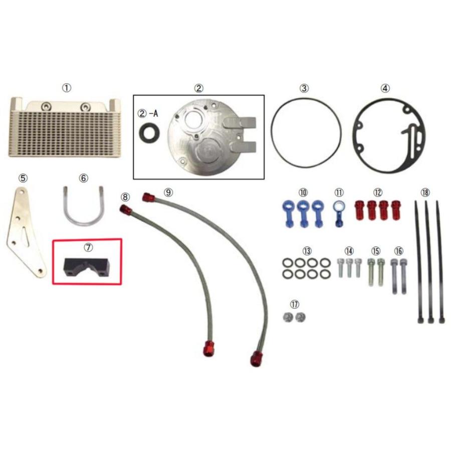 SP武川 SPタケガワ 【補修部品】オイルクーラーブラケット オイルクーラー 冷却関連 エンジン | スペシャルパーツ武川