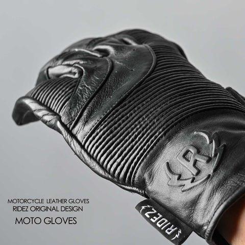 RIDEZ ライズ MOTO GLOVES VOLTAGE バイク用 レザーグローブ サイズ