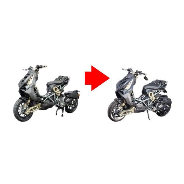 KIJIMA キジマ サイドスタンドキット ドラッグスター125 ドラッグスター200 ITALJET イタルジェット サイドスタンド フレーム