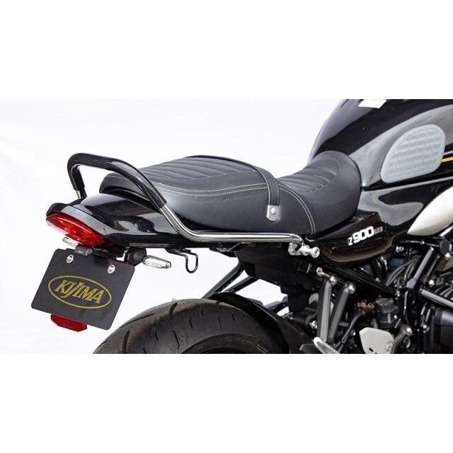 KIJIMA キジマ 限定ゴム巻きタンデムグリップ Z900RS 完売時廃盤 CAFE KAWASAKI カワサキ グラブバー・タンデムバー・シーシーバー 外装_5