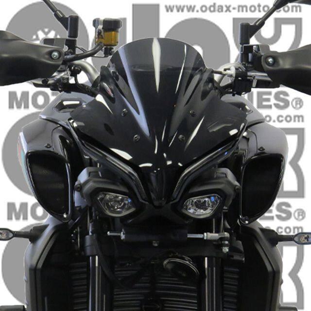 POWERBRONZE ネイキッド・スクリーン【ショート】 カラー：ステルスブルー MT-10 YAMAHA ヤマハ スクリーン 外装_1