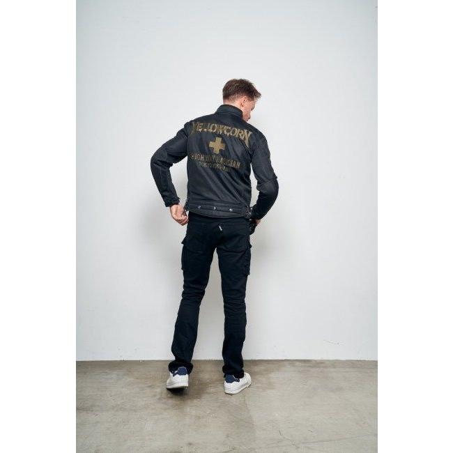 YELLOW CORN ウインタージャケット イエローコーン 3L 刺繍 イエローコーン 防寒ジャケットの -イエローコーン 中綿入り防寒