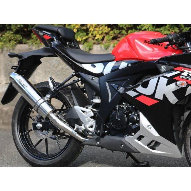 WR’S ダブルアールズ ラウンドタイプ フルエキゾーストマフラー タイプ：ステンレスサイレンサー GSX-R125 GSX-S125 SUZUKI スズキ マフラー | WR'S | 04