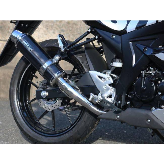WR’S ダブルアールズ ラウンドタイプ フルエキゾーストマフラー タイプ：カーボンサイレンサー GSX-R125 GSX-S125 SUZUKI スズキ マフラー | WR'S | 07