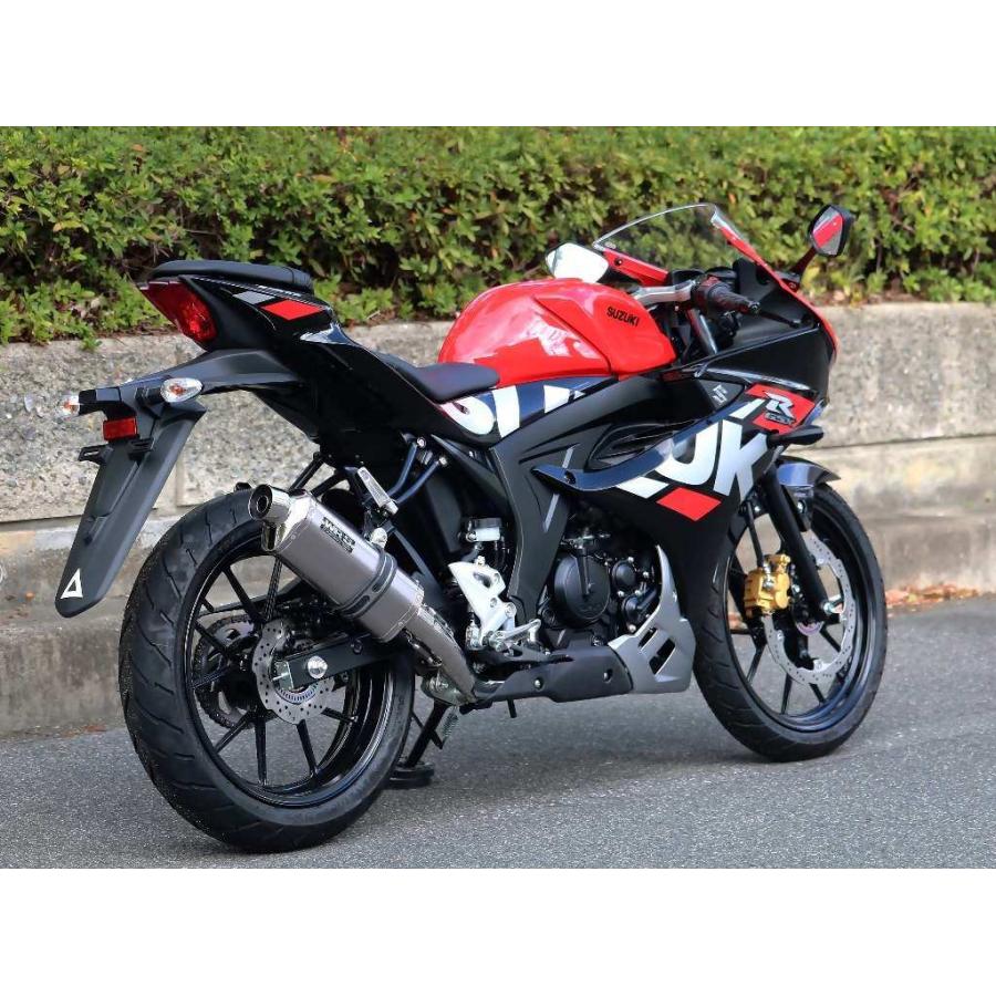 GSX-R125 ST-OVALpマフラー GSX-R125 ST-OVALpマフラー