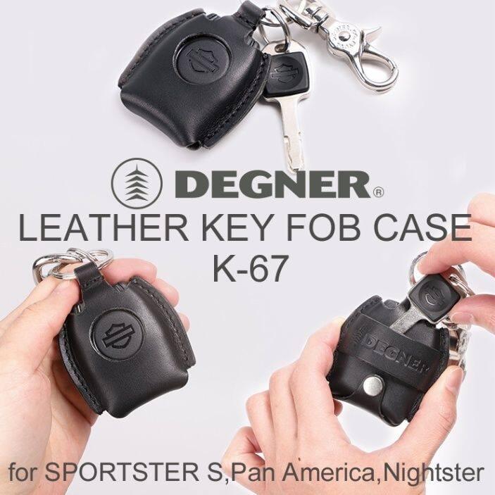 DEGNER（デグナー） レザーキーフォブケース カラー：タン スポーツ