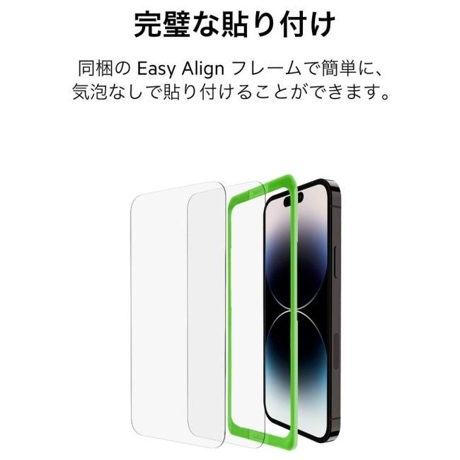 GILD design ギルドデザイン Belkin SCREENFORCE iPhone 14 Pro用保護 強化ガラスフィルム Pro その他スマートフォングッズ 電子機器類 | GILD design | 03