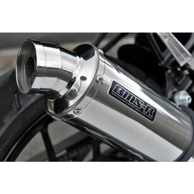 BEAMS ビームス R-EVO フルエキゾーストマフラー 政府認証 サイレンサー：ステンレス(重量：3.25kg【純正5.5kg】) GSX-R125 GSX-R125S SUZUKI スズキ マフラーの画像