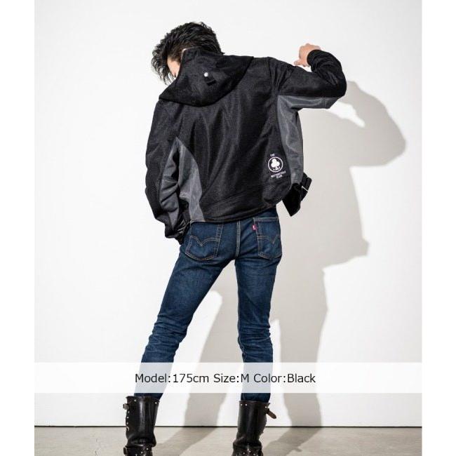 ACE CAFE LONDON エースカフェロンドン Mesh W2 Hoodie Jacket [メッシュW2フーディージャケット] レディース サイズ：WL メッシュジャケット ジャケットの画像
