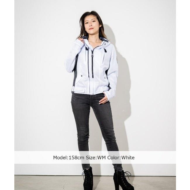 ACE CAFE LONDON エースカフェロンドン Mesh W2 Hoodie Jacket [メッシュW2フーディージャケット] レディース サイズ：WL メッシュジャケット ジャケットの画像