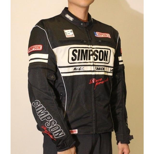 SIMPSON シンプソン NSM-C02 ライダーズメッシュジャケット サイズ：3L 