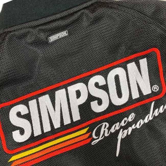 SIMPSON シンプソン NSM-C04 ライダーズメッシュブルゾン サイズ：LL メッシュジャケット ジャケット アパレル_3