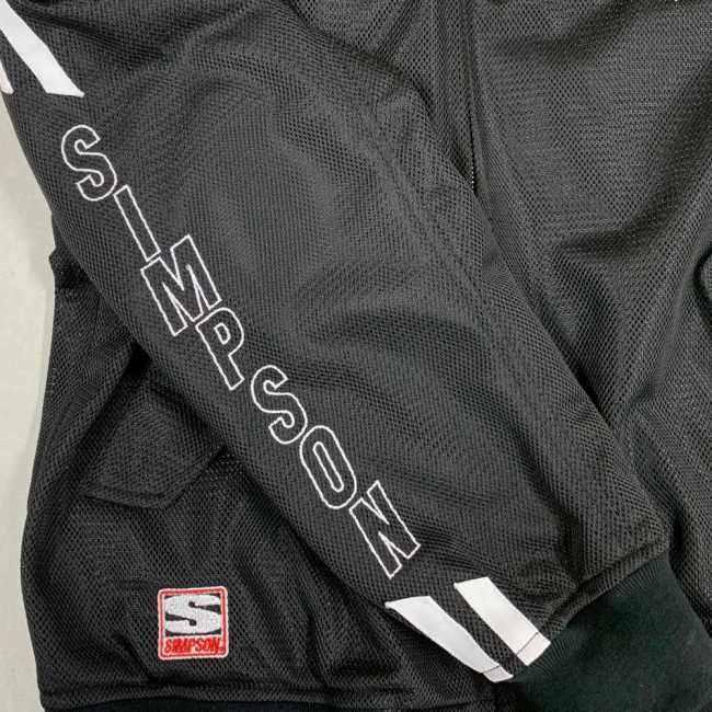 SIMPSON シンプソン NSM-C04 ライダーズメッシュブルゾン サイズ：LL メッシュジャケット ジャケット アパレル_5
