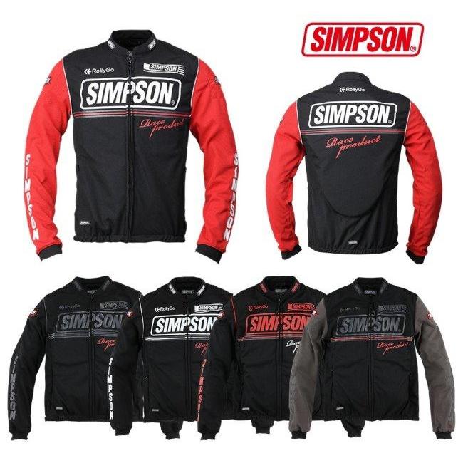 SIMPSON シンプソン NSM-C05 ライダーズ クールジャケット サイズ：LL｜webike｜02