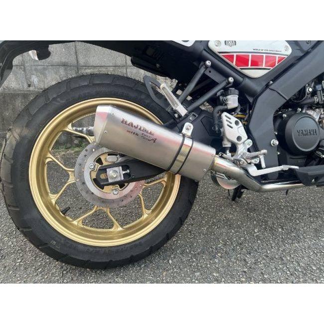 HAJIME ハジメ ダウンタイプマフラー XSR155 YZF-R15 XSR125 YZF-R125
