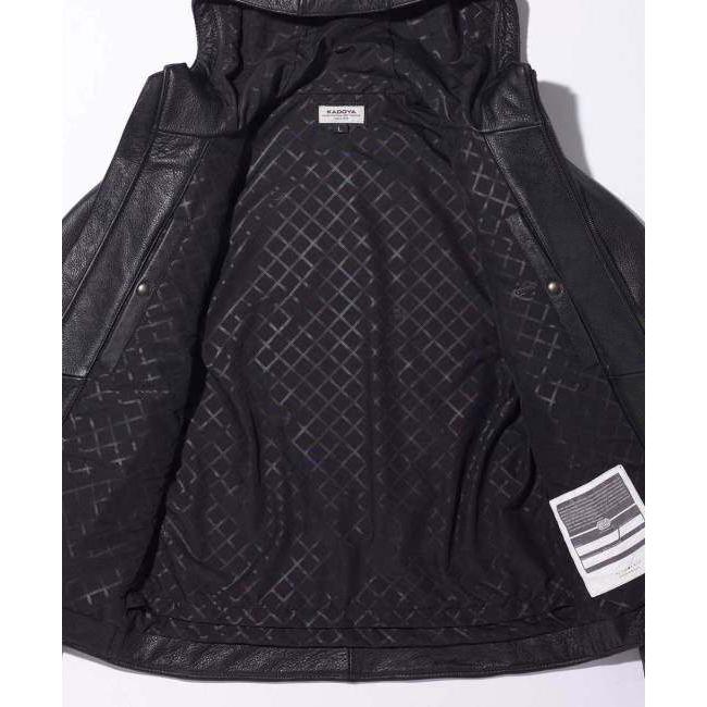 カドヤ KADOYA RIDERS PARKA レザージャケット サイズ：M