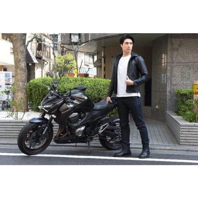 カドヤ（KADOYA） RIDERS PARKA レザージャケット サイズ：M