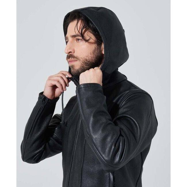 KADOYA レザージャケット Lサイズ カドヤ（KADOYA） RIDERS PARKA レザージャケット サイズ：L