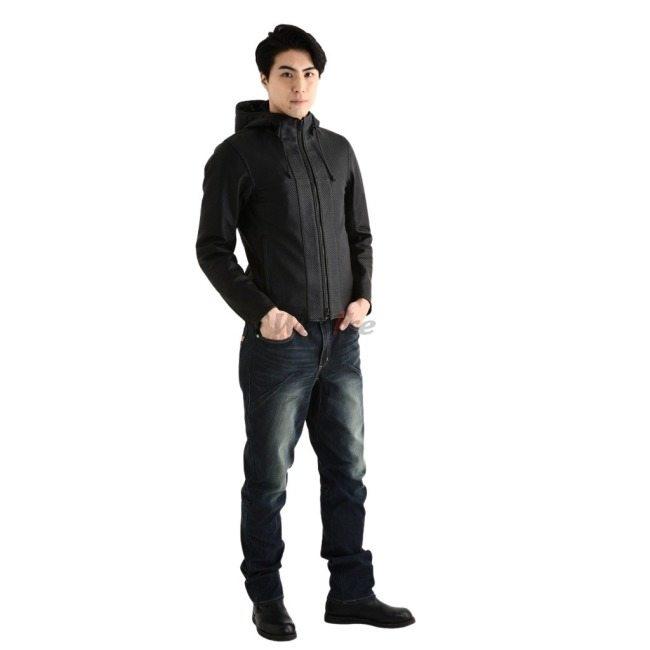 カドヤ（KADOYA） RIDERS PARKA-PL レザージャケット パンチング