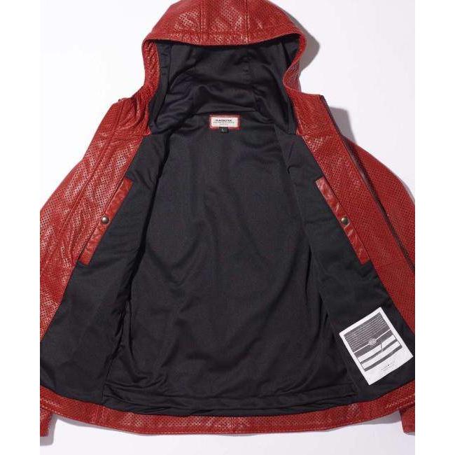 カドヤ（KADOYA） RIDERS PARKA-PL レザージャケット パンチング