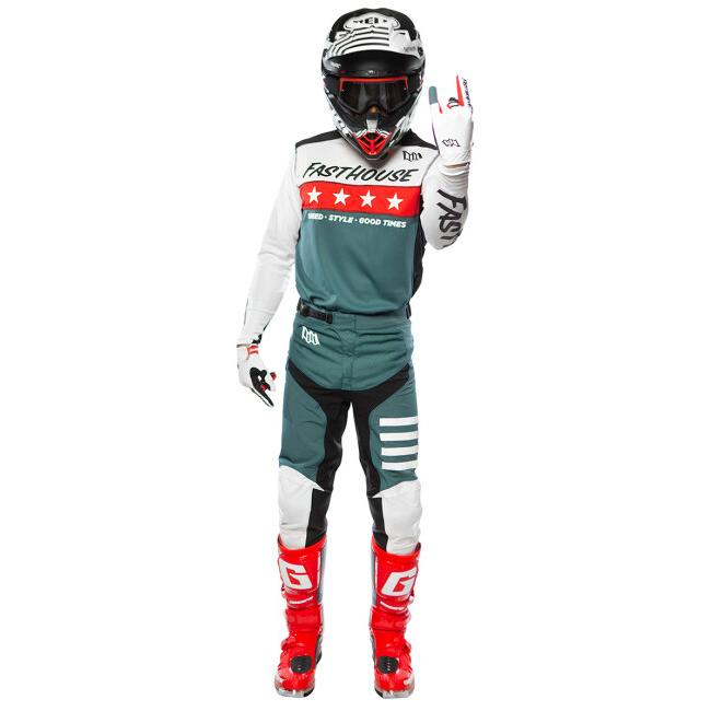 FASTHOUSE ファストハウス エルロッドジャージ アストレ サイズ：L オフロードジャージ オフロードバイクウェア アパレル | ブランド登録なし | 03