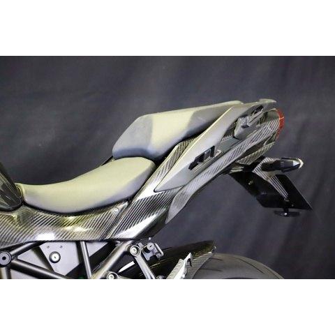 A-TECH エーテック シートカウル 素材：CDC 平織ドライカーボン / タイプ：2点セット Ninja H2 SX SE SE＋ KAWASAKI カワサキ シートカウル・テールカウル 外装_4