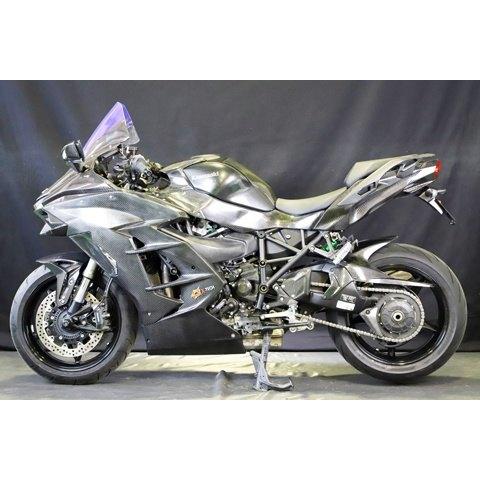 A-TECH エーテック シートカウル 素材：CDC 平織ドライカーボン / タイプ：左側セット Ninja H2 SX SE SE＋ KAWASAKI カワサキ シートカウル・テールカウル | A-TECH | 05