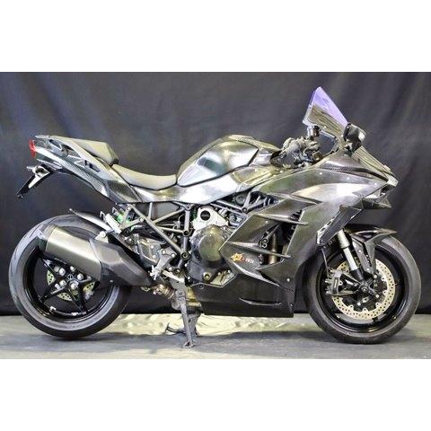 A-TECH エーテック シートカウル 素材：CDC 平織ドライカーボン / タイプ：左側セット Ninja H2 SX SE SE＋ KAWASAKI カワサキ シートカウル・テールカウル | A-TECH | 06