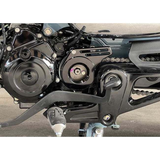 SNIPER スナイパー ドライブスプロケットカバー カラー：ブラック モンキー125 Dax125 ダックス125 ST125 ハンターカブ CT125 HONDA ホンダ スプロケットカバー | SNIPER（バイク） | 02