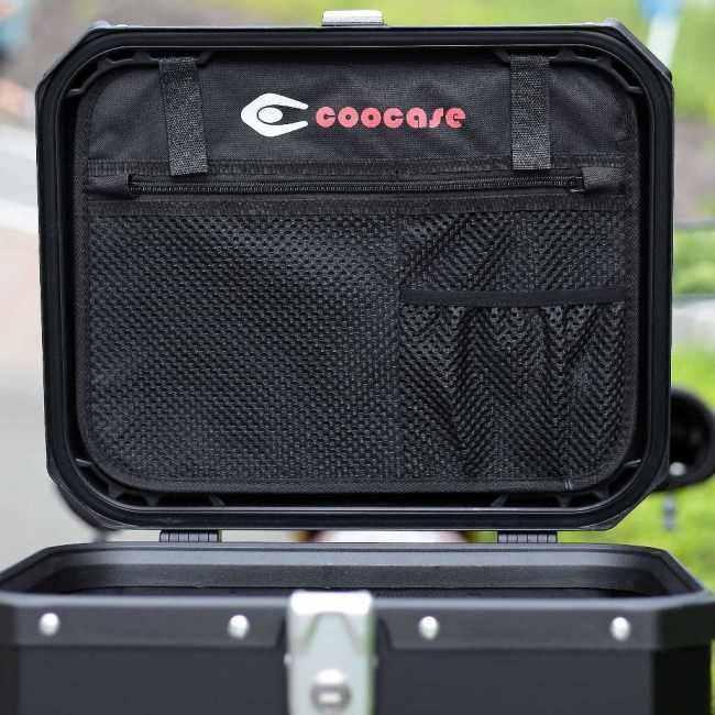 COOCASE クーケース Q1 アルミトップケース 45L カラー：ジャングル HONDA ホンダ YAMAHA ヤマハ SUZUKI スズキ KAWASAKI カワサキ BMW TRIUMPH トライアンフ