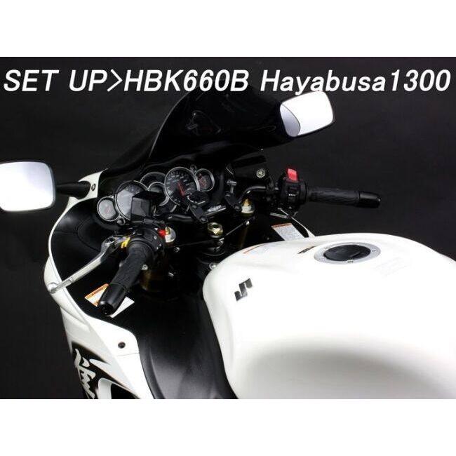 HURRICANE ハリケーン バーハンドルキット カラー：ブラック ハヤブサ1300 SUZUKI スズキ ハンドルキット ハンドル | HURRICANE | 01