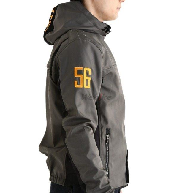 タグ付き！M！オールシーズン！56design ジャケット ブラック×キャメル 56design（56デザイン） QUARTER PARKA サイズ：M オールシーズン