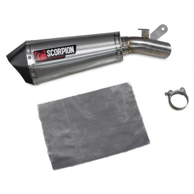 SCORPION スコーピオン セルケトテーパー スリップオンマフラー タイプ：ブラッシュステンレススチール／重量：1.51kg GSX-S 1000 GT GX SUZUKI スズキ_4