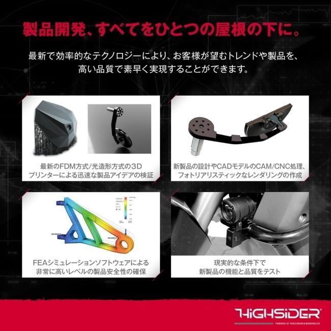 DAYTONA（デイトナ） 【Highsider：ハイサイダー】 バーエンドミラー