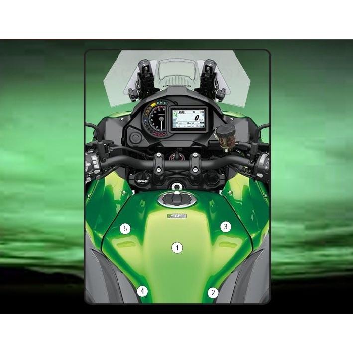EAZI-GUARD イージーガード PPF FULL TANK PROTECTION カラー：グロスサーフェス(艶あり) VERSYS 1000 KAWASAKI カワサキ 外装 | ブランド登録なし