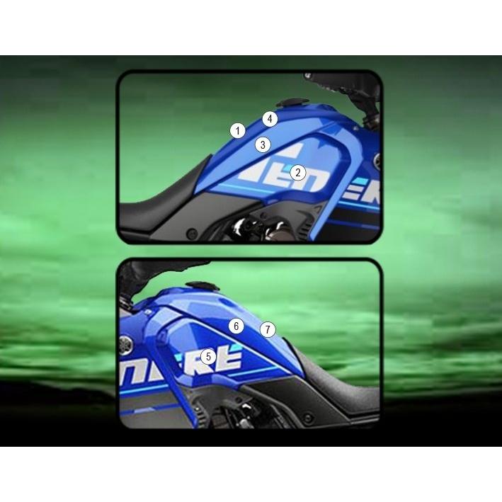 EAZI-GUARD イージーガード PPF FULL TANK PROTECTION カラー：マットサーフェス(艶なし) XTZ700 TENERE YAMAHA ヤマハ プロテクションフィルム・保護フィルム | ブランド登録なし