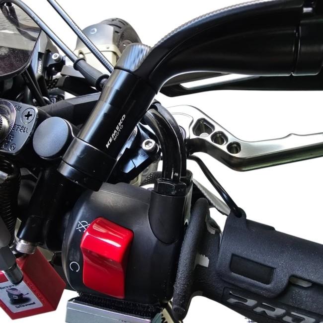 KEMEKO ケメコ ハンターミラースリム 汎用モーターサイクルミラー