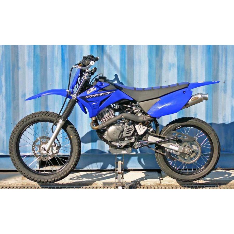 モンキー125 OUTEX マフラー チタングラデーションサイレンサー3点セット モンキー125 OUTEX マフラー チタングラデーションサイレンサー3点