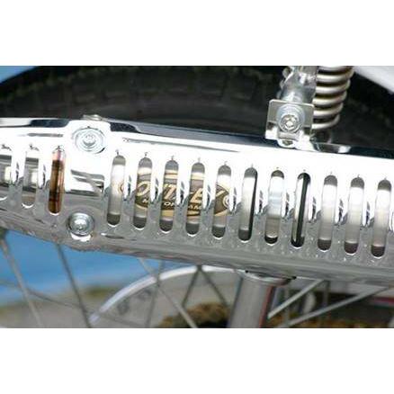 OUT-EX ステンレス マフラー アクシスZ OUTEX.R-STG （ステンエキパイ、チタン