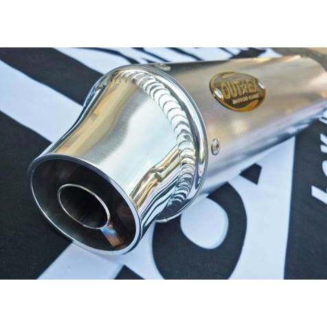 OUT-EX ステンレス マフラー OUTEX アウテックス OUTEXマフラー サイレンサー素材：チタン