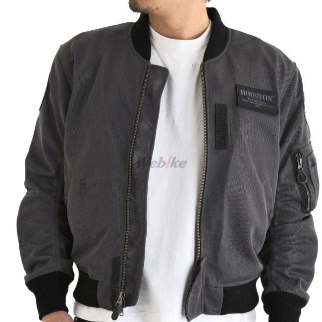 HOUSTON MA-1 メッシュジャケット 楽天市場】HOUSTON ヒューストン メッシュジャケット MA-1
