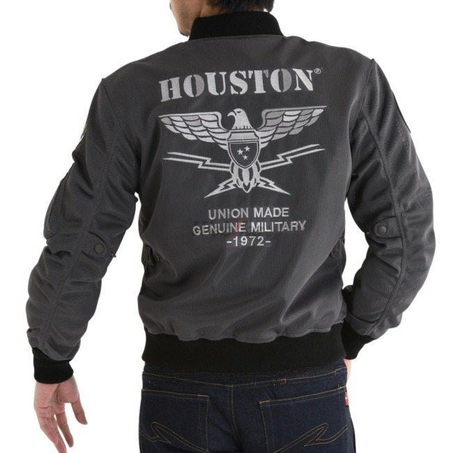 HOUSTON ヒューストン MA-1 M／C メッシュジャケット サイズ：L｜webike｜04