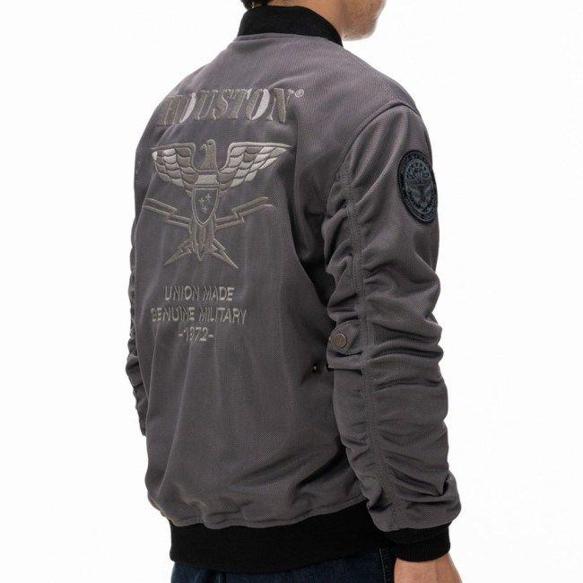 HOUSTON（ヒューストン） MA-1 M／C メッシュジャケット サイズ：L