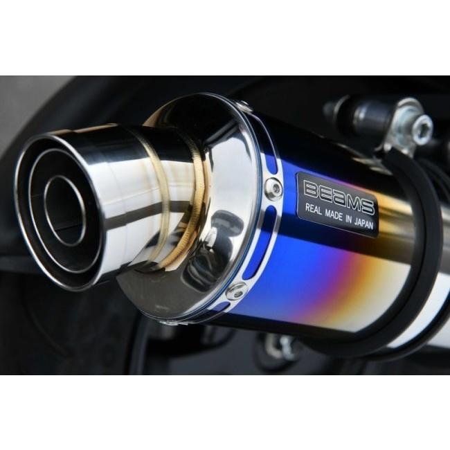 BEAMS ビームス R-EVO フルエキゾーストマフラー 政府認証 カラー