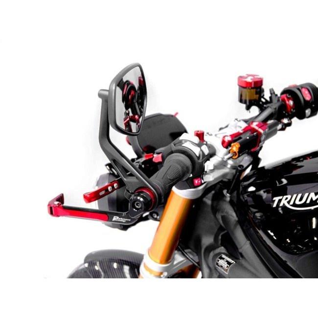 Performance Technology パフォーマンステクノロジー クラッチレバープロテクター カラー：シルバー TRIUMPH トライアンフ レバーガード ハンドル