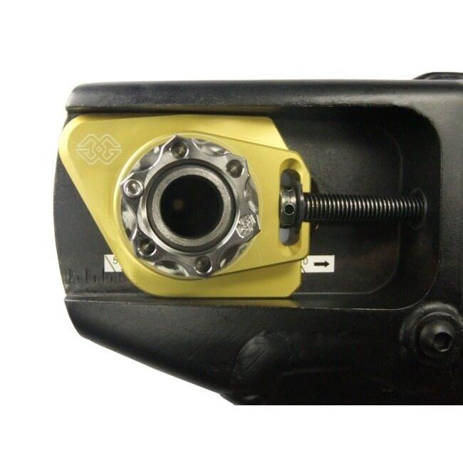 GILLES TOOLING ギルズツーリング AXB チェーンアジャスター カラー：ブラック Bandit 1250 A GSX-R 1000 600 750 GSX1300R Hayabusa TL R S SUZUKI スズキの画像