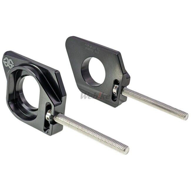 GILLES TOOLING ギルズツーリング AXB チェーンアジャスター カラー：ブラック Bandit 1250 A GSX-R 1000 600 750 GSX1300R Hayabusa TL R S SUZUKI スズキの画像